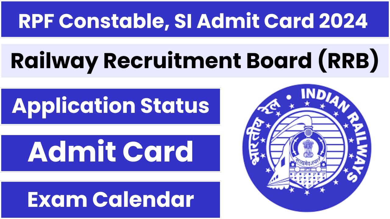 Railway Rpf Admit Card Exam City For Sub Inspector Si