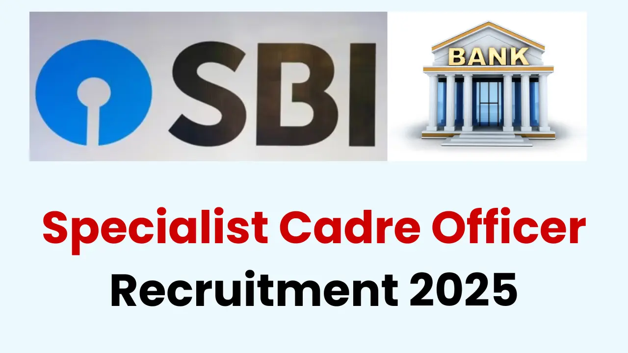 Sbi Bank Recruitment Apply For Specialist Cadre Officer Manager