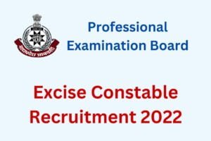 MP Excise Constable Recruitment 2022