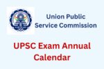 UPSC Exam Annual Calendar