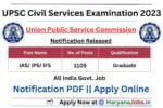 UPSC Civil Services Examination 2023