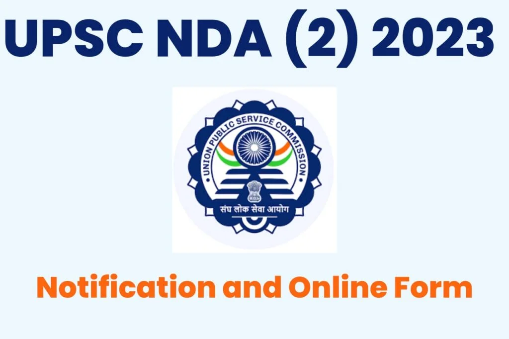 UPSC, NDA & NA (I) 400 Posts Recruitment- 2024 Apply Online Form -  www.jobshankar.com