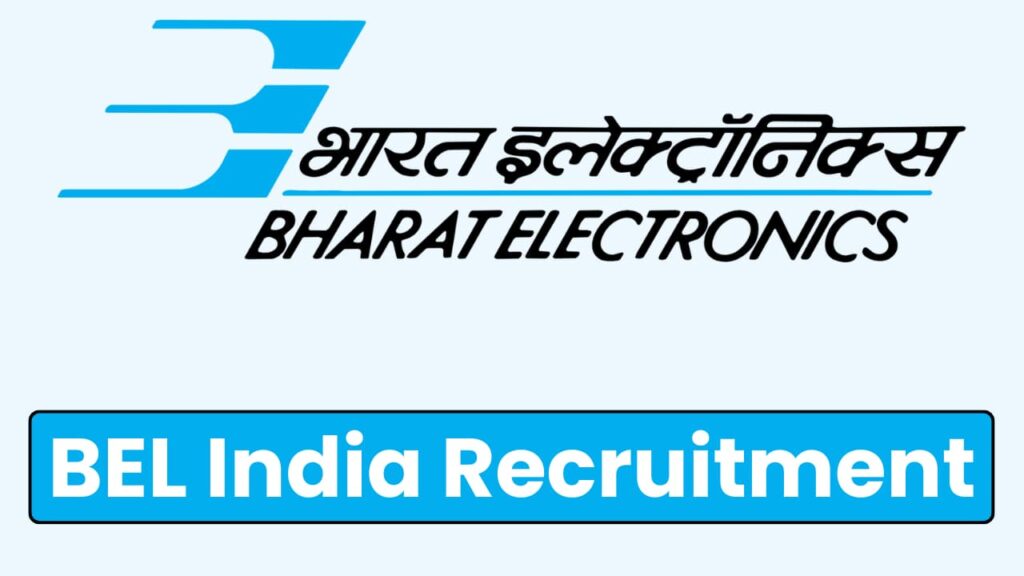 BEL India Recruitment