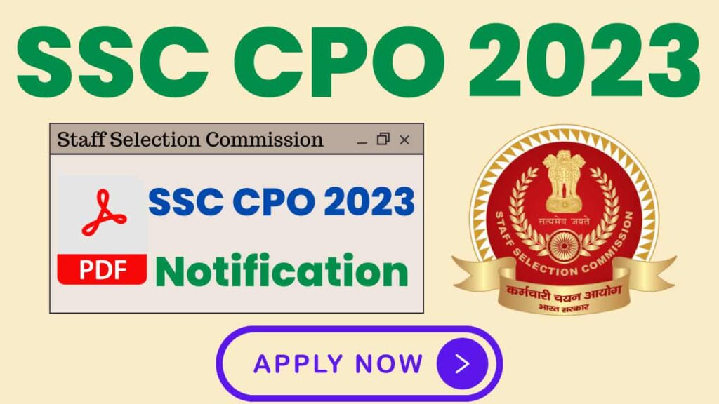 SSC CPO 2023