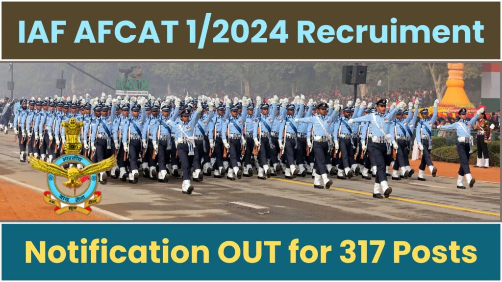 AFCAT 1 2024 Notification