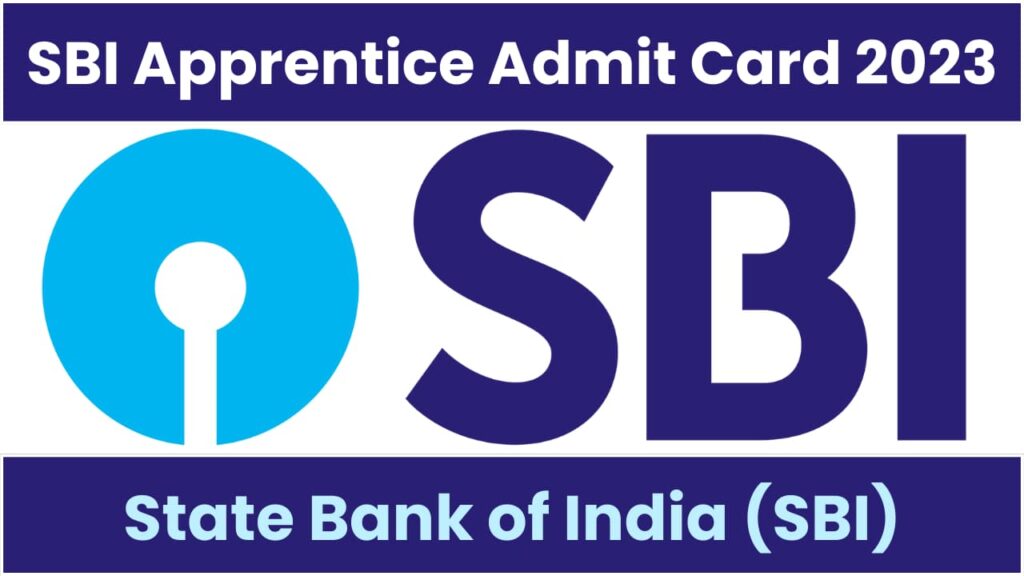 SBI Apprentice Admit Card 2023