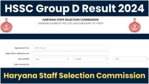 HSSC Group D Result 2024 Out For Common Eligibility Test (CET), Score ...