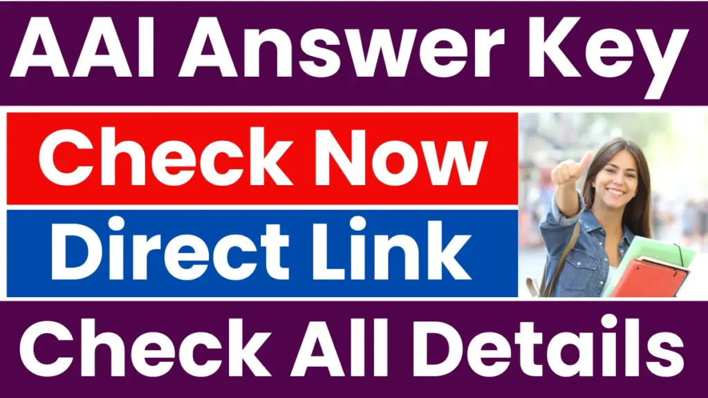 AAI Answer Key 2025