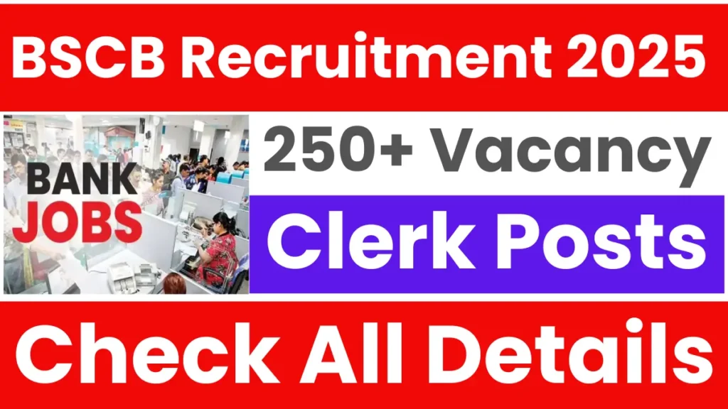 BSCB Clerk Recruitment 2025