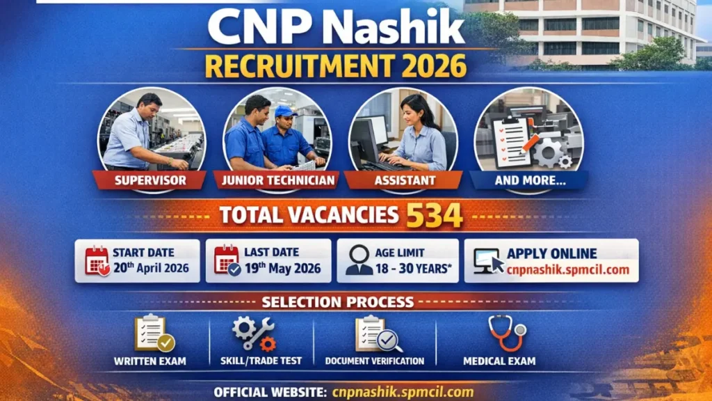 CNP Nashik Recruitment 2026