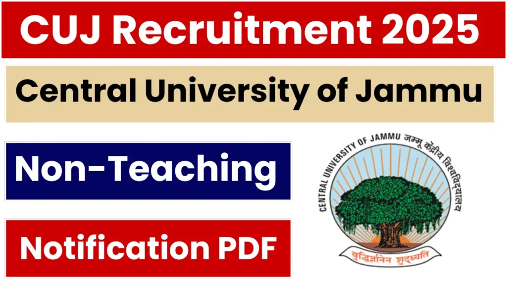 CUJ Recruitment 2025