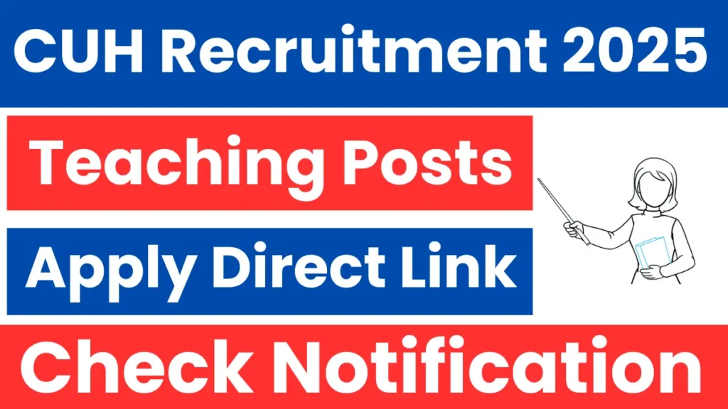 Central University of Haryana Teaching Posts Recruitment 2025
