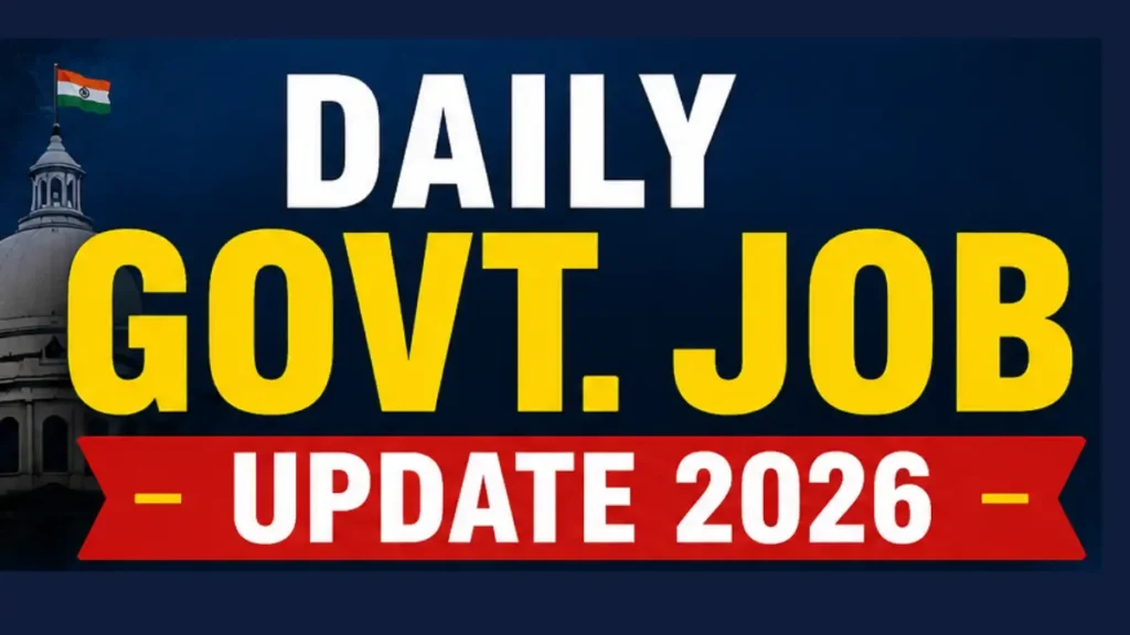 Govt Job Update
