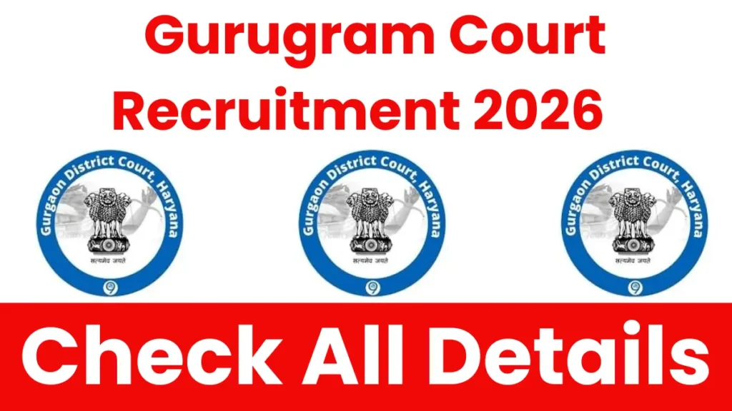 Gurugram Court Peon Recruitment 2026