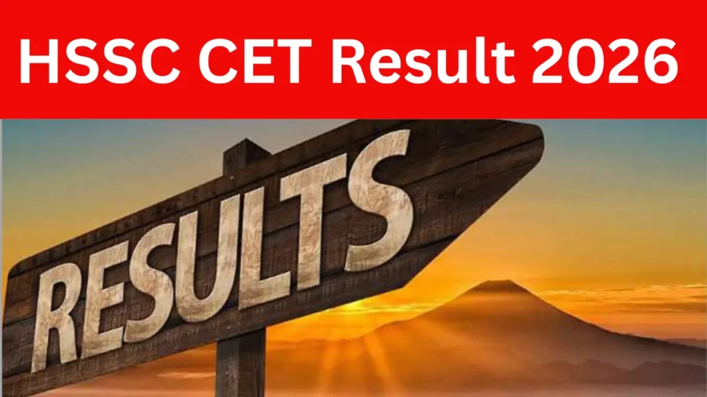 HSSC CET Detailed Result