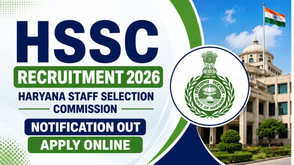 HSSC Recruitment 2026