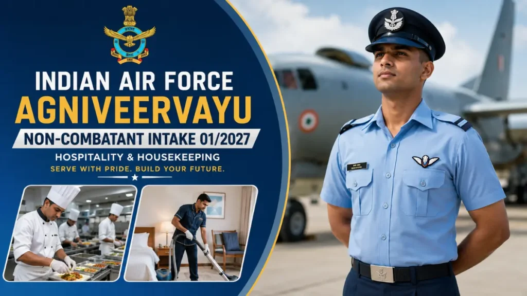 IAF Agniveervayu Non-Combatant Recruitment 2026
