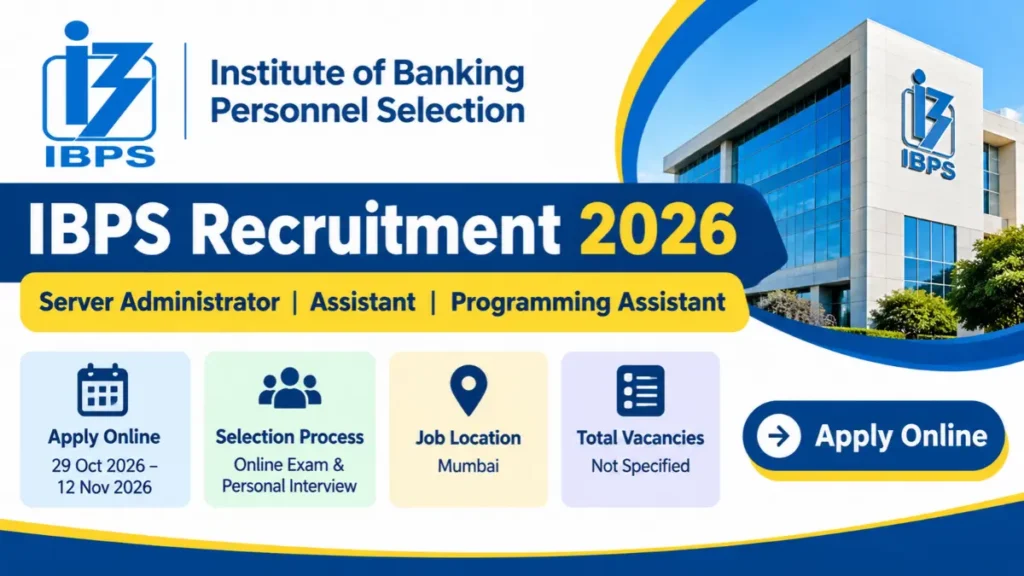 IBPS Recruitment 2026