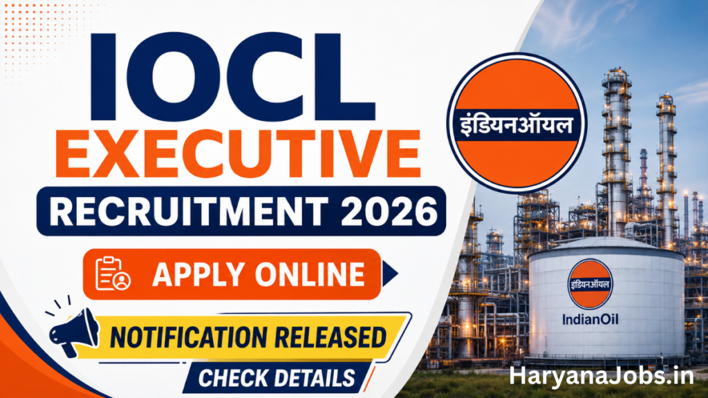 IOCL Executive Recruitment 2026