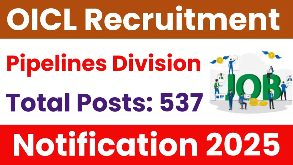 IOCL Pipelines Division Apprentice Recruitment 2025
