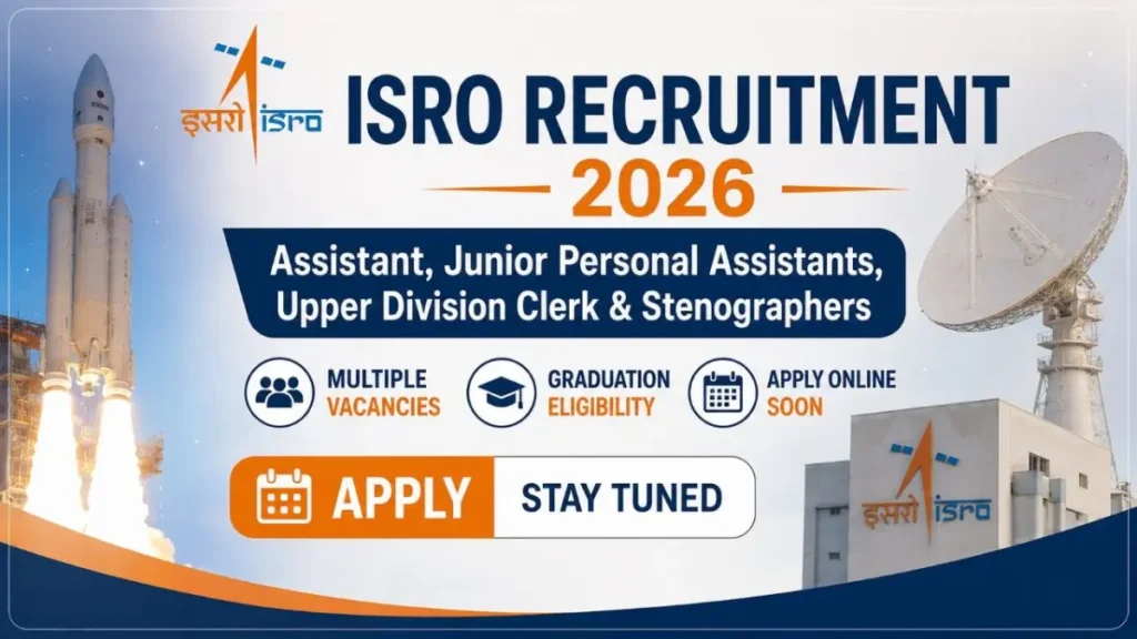 ISRO Recruitment 2026