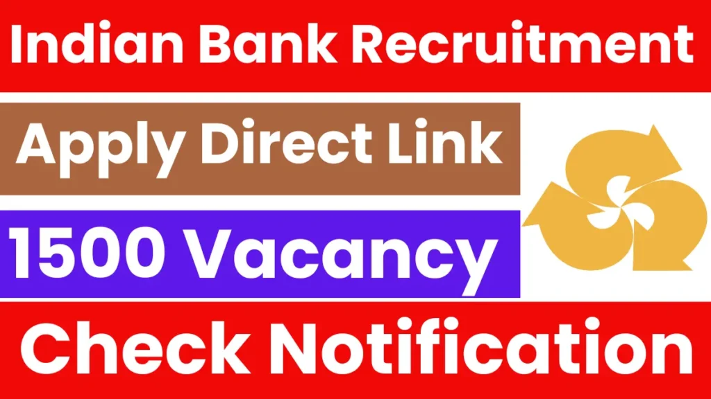 Indian Bank Apprentice 2025