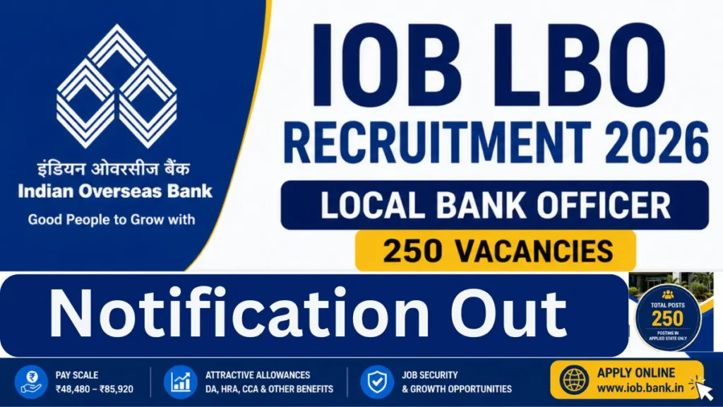 Indian Overseas Bank LBO Recruitment 2026