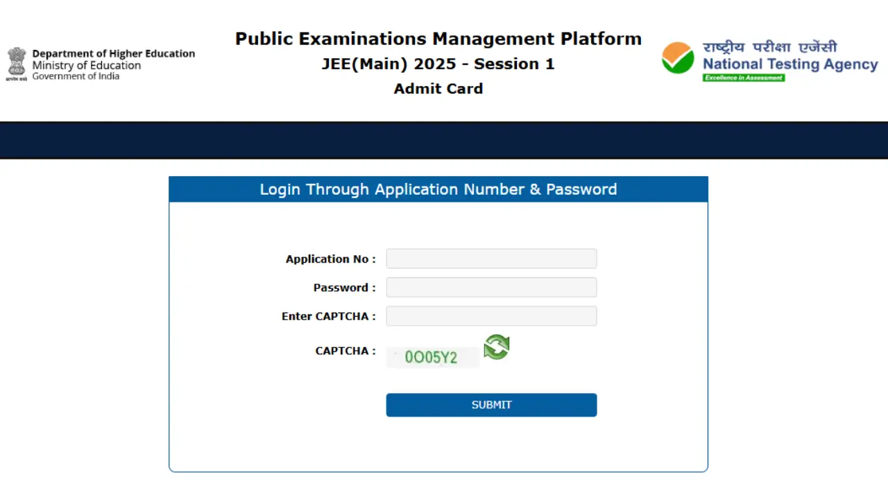 JEE Main Admit Card 2025 OUT for Session-1 Exam, Download Link ...
