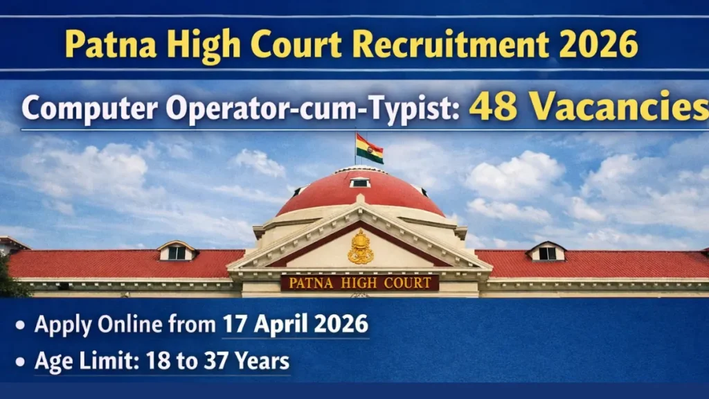 Patna High Court Recruitment 2026