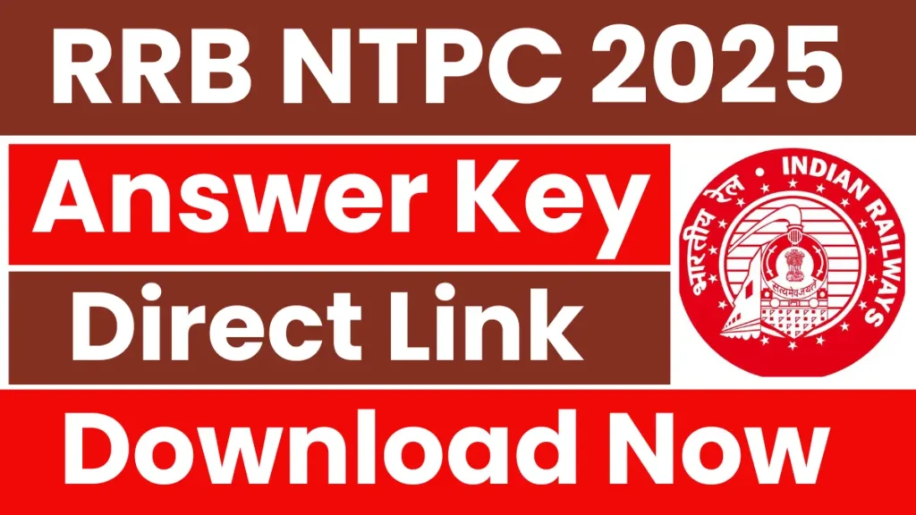 RRB NTPC Answer Key 2025