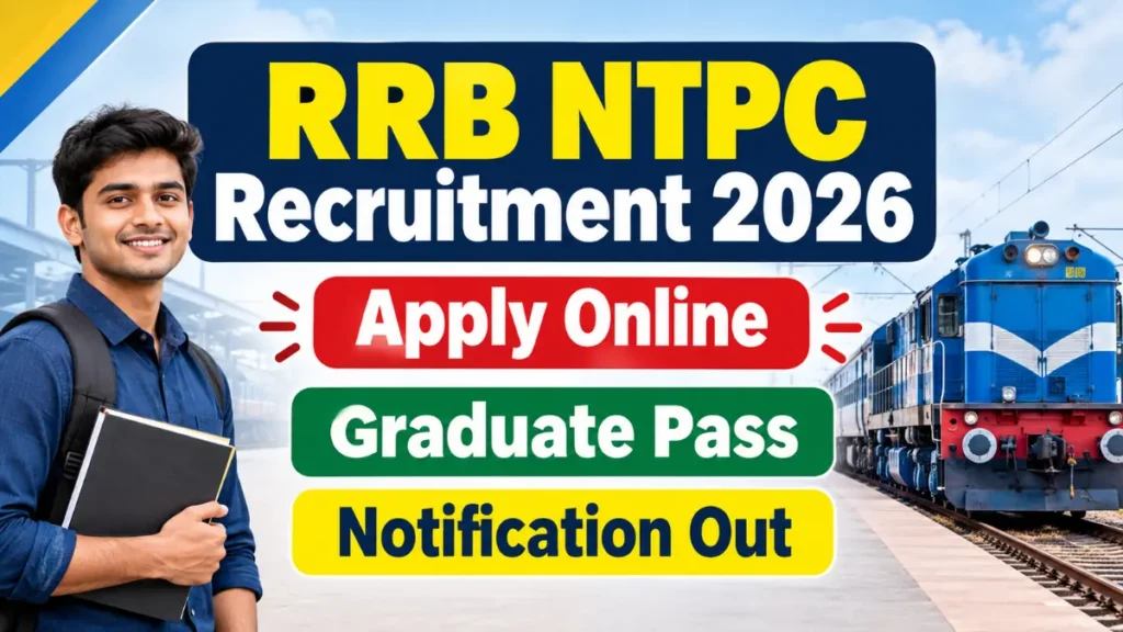 RRB NTPC Graduate Recruitment 2026