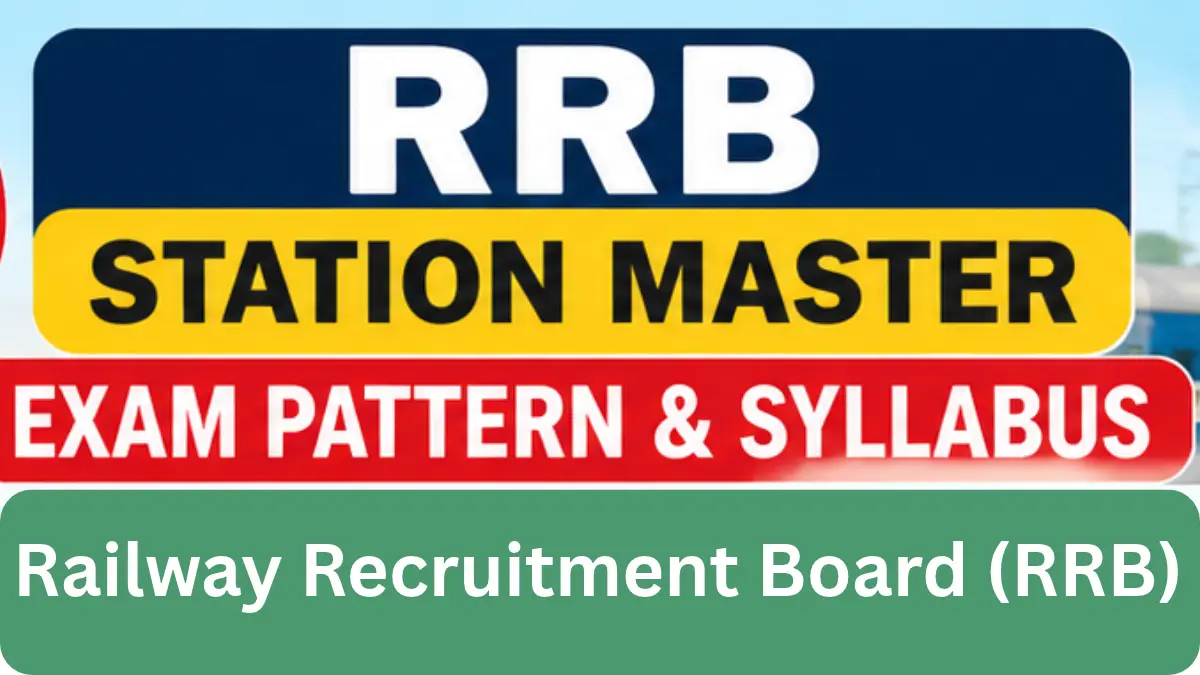RRB Station Master Recruitment 2026 Exam Pattern & Syllabus, Check Now ...