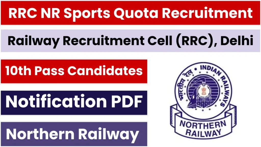 RRC NR Sports Quota Recruitment 2025