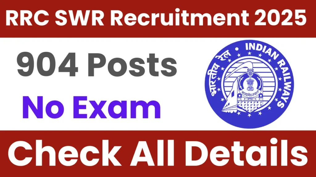 RRC SWR Apprentice Recruitment 2025
