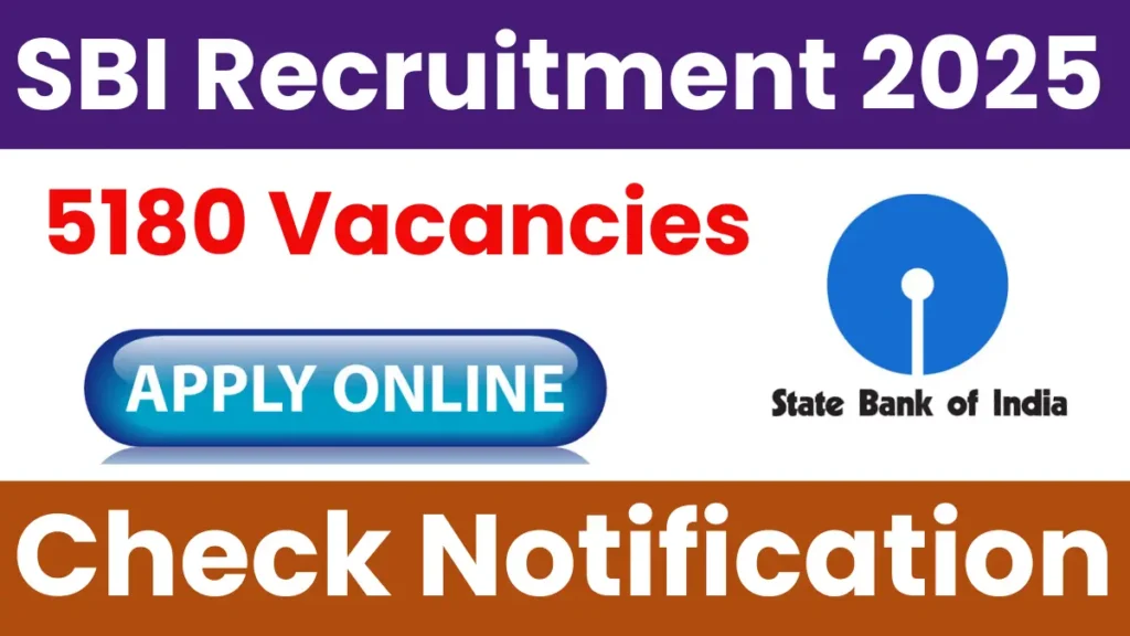 SBI Bank Clerk Recruitment 2025