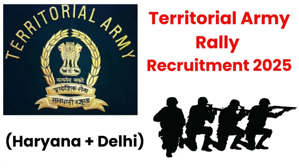 Territorial Army Recruitment 2025