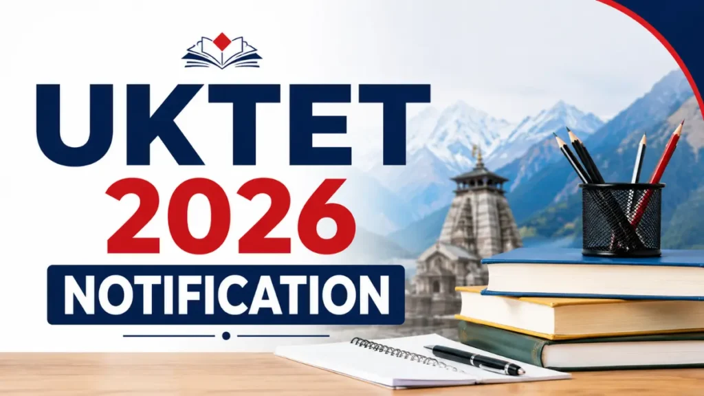 UKTET 2026 Notification