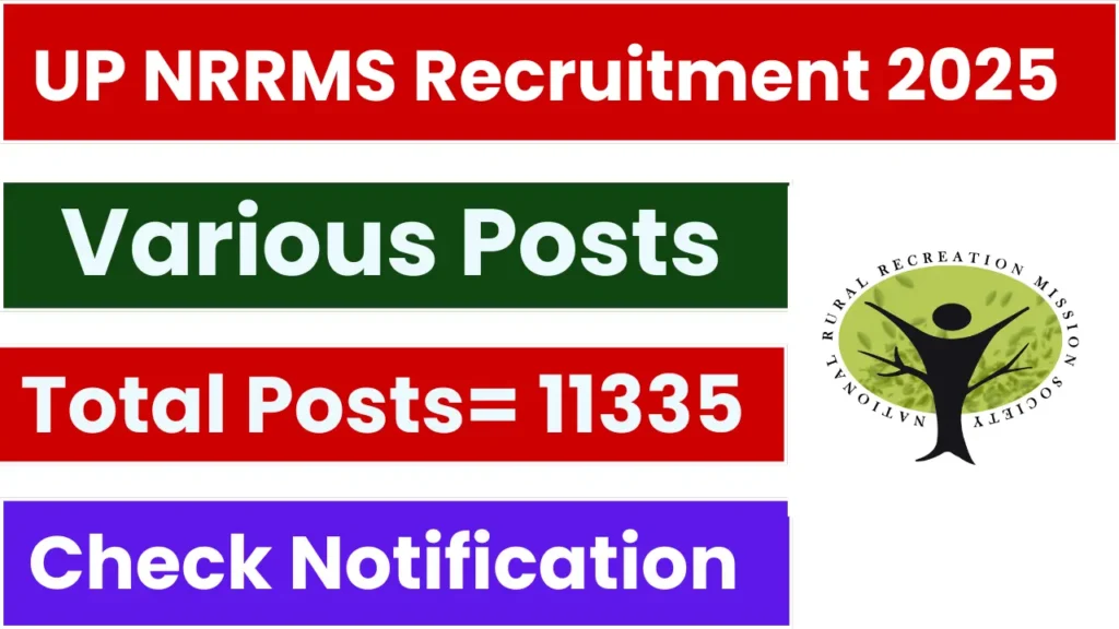 UP NRRMS Recruitment 2025