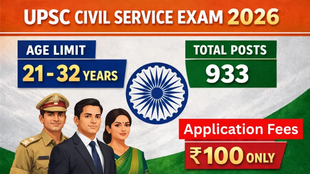 UPSC Civil Service Exam 2026